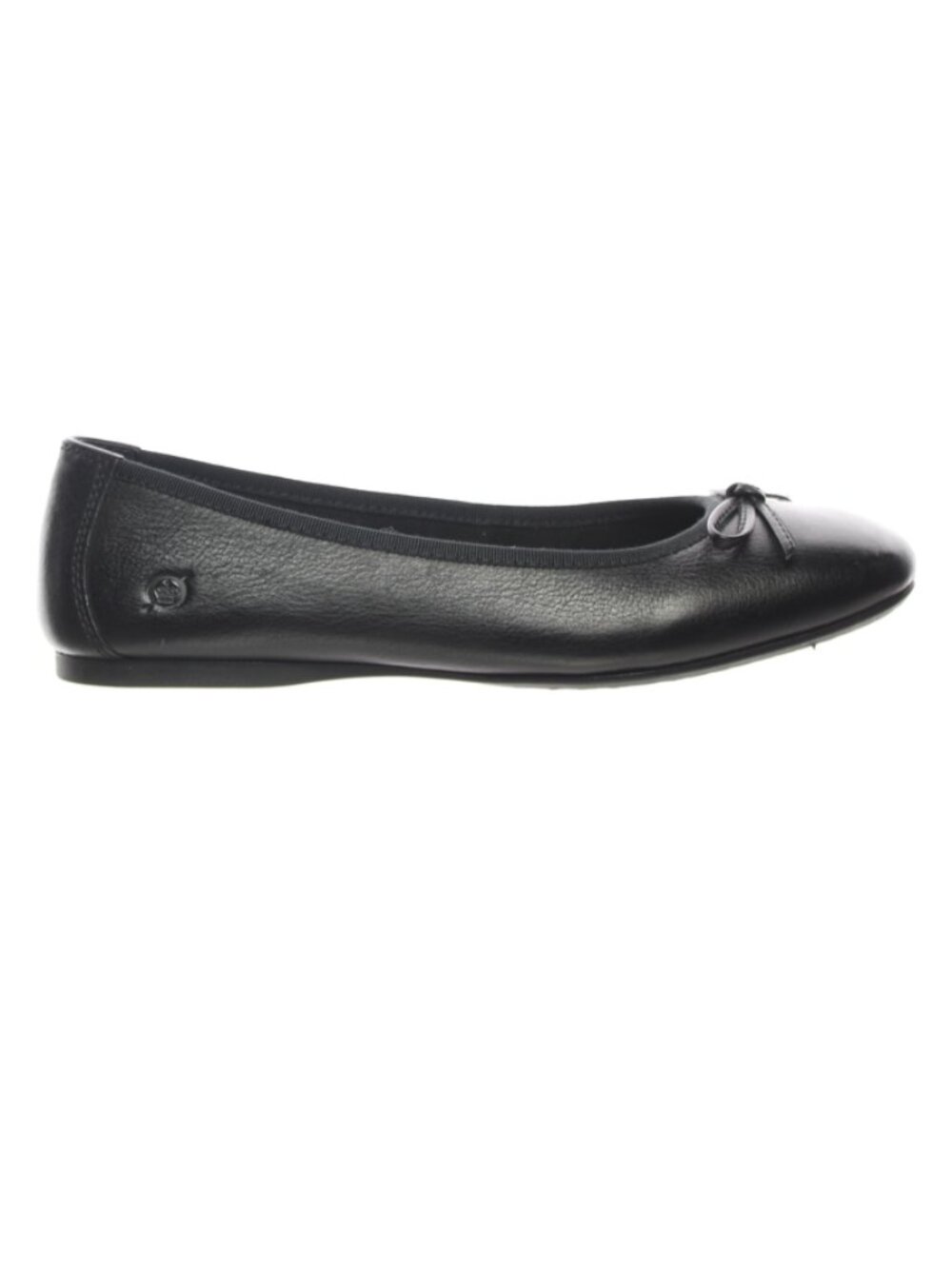 Born Brin Leather Ballet Flats in Black Size 10